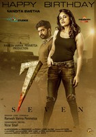 7 Movie Nandita Swetha Birthday Wishes Poster